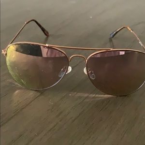 Pink aerie aviators